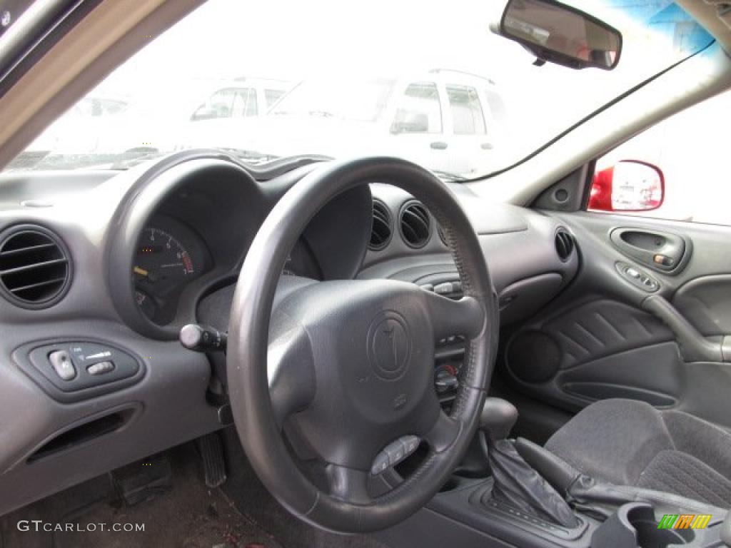 Dark Pewter Interior 2000 Pontiac Grand Am GT Sedan Photo #46198475