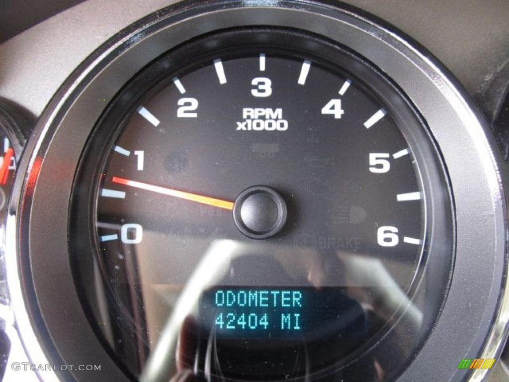 2008 Silverado 1500 Z71 Crew Cab 4x4 - Black / Light Titanium/Ebony Accents photo #15