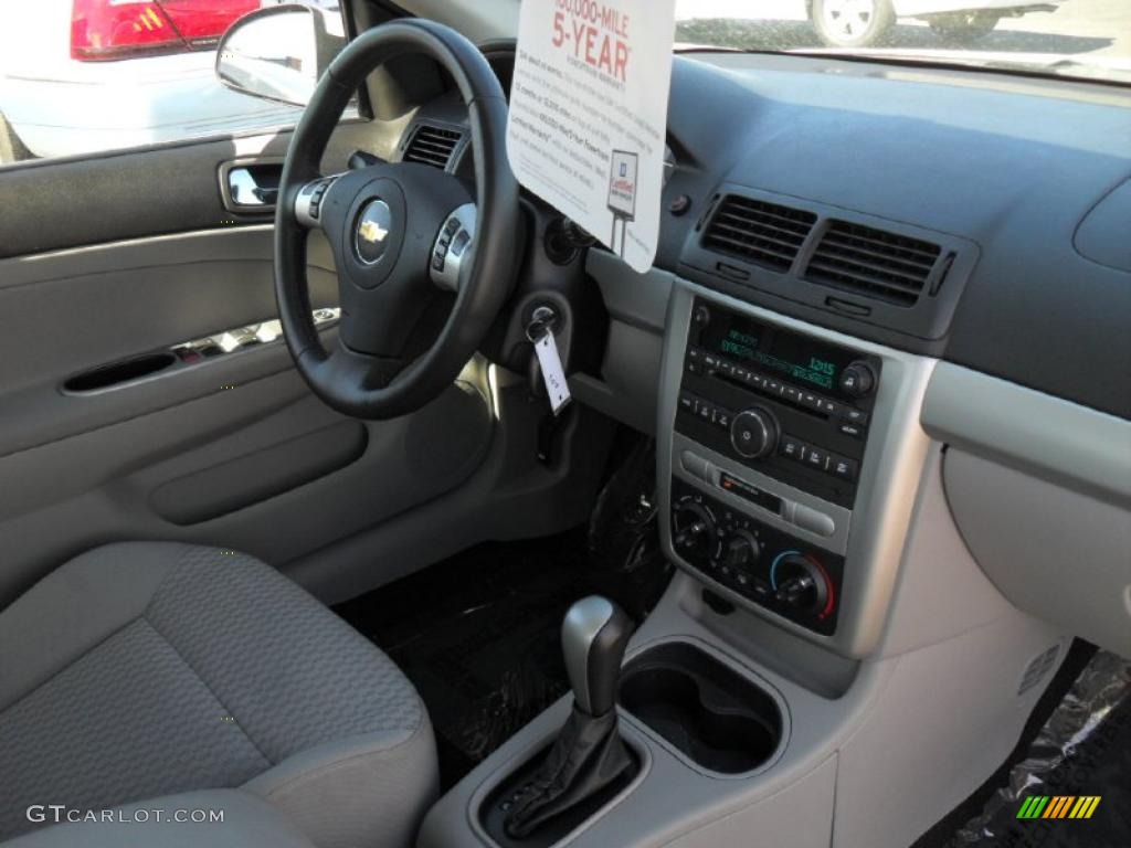 2010 Cobalt LT Sedan - Summit White / Gray photo #19