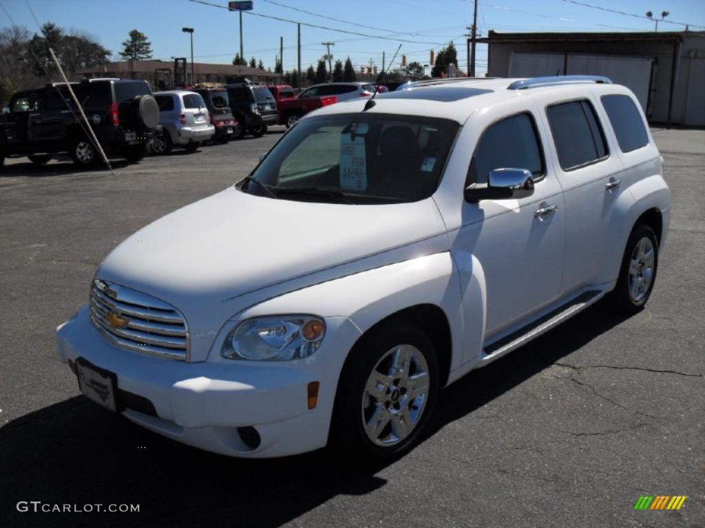 2011 HHR LT - Arctic Ice White / Ebony photo #1