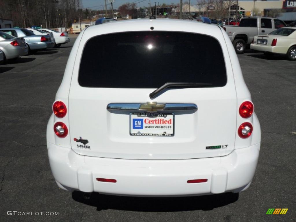 2011 HHR LT - Arctic Ice White / Ebony photo #3