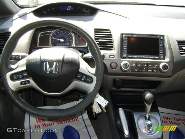 2006 Civic EX Sedan - Galaxy Gray Metallic / Ivory photo #25