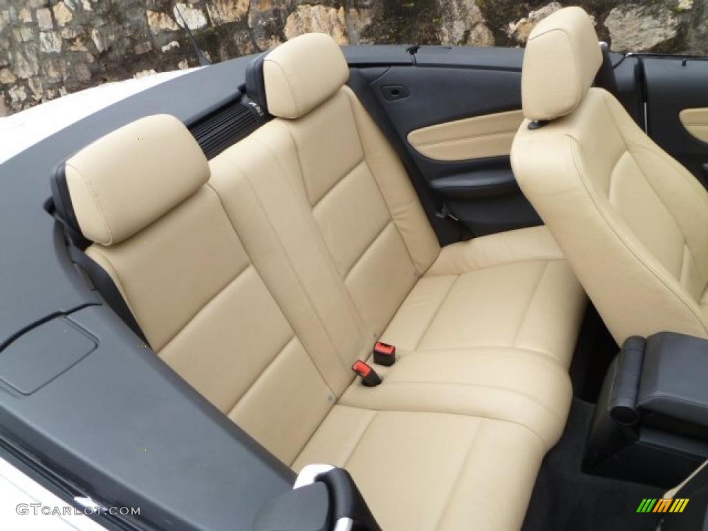 2008 1 Series 135i Convertible - Alpine White / Savanna Beige photo #21