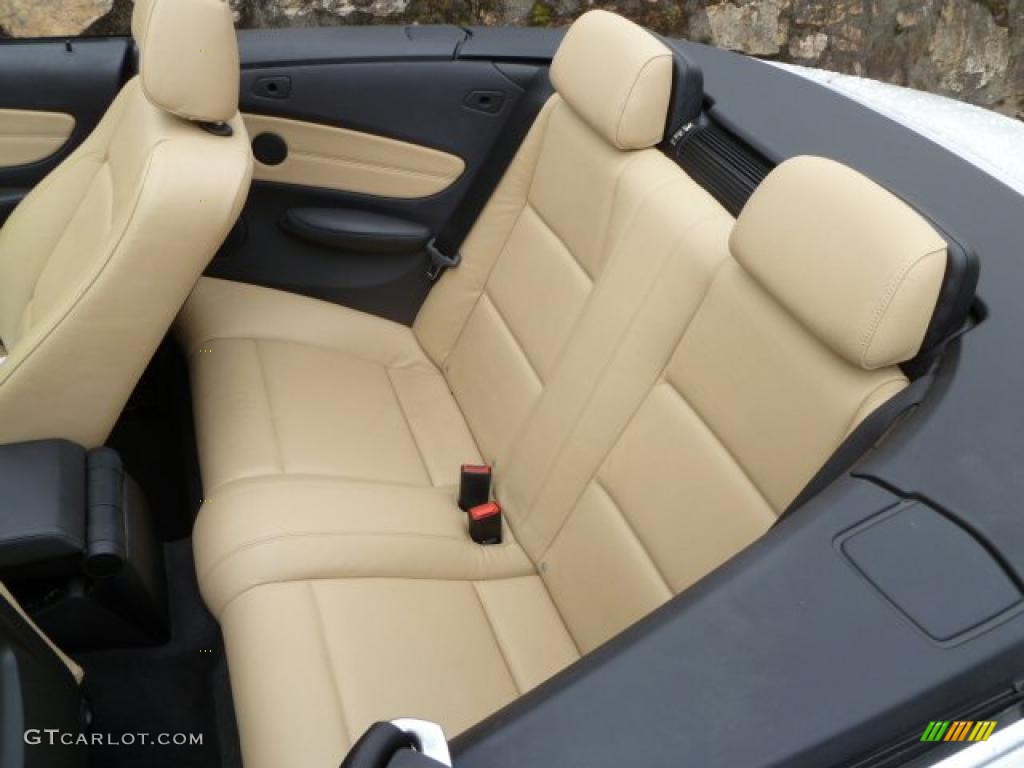2008 1 Series 135i Convertible - Alpine White / Savanna Beige photo #23
