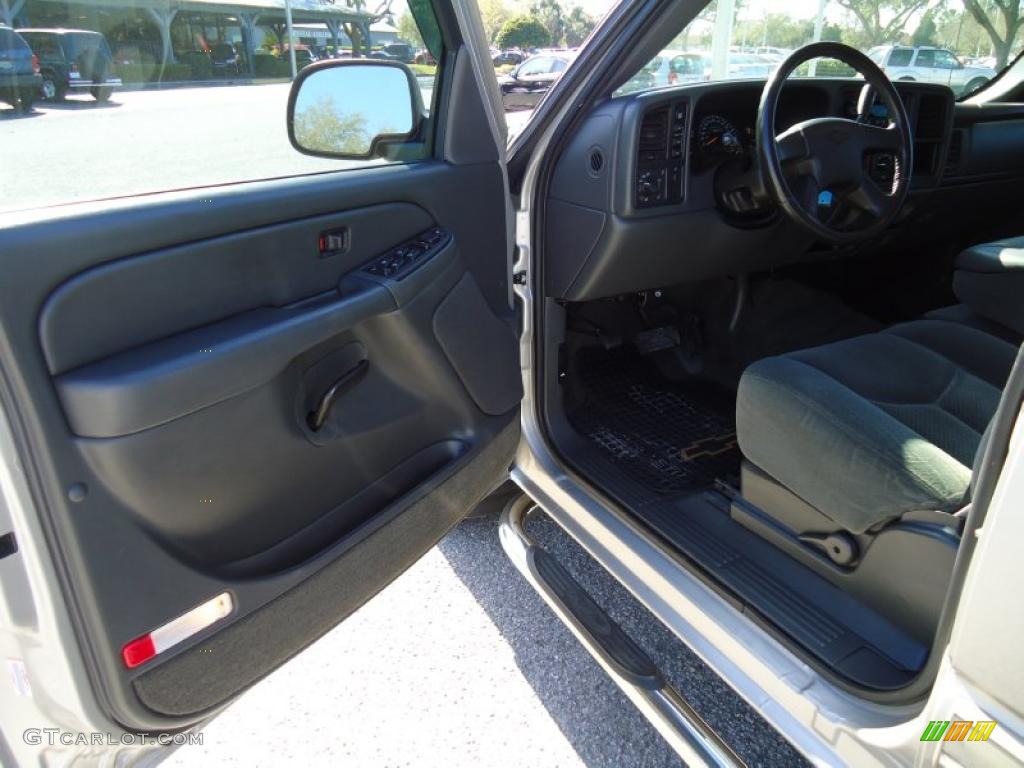 2005 Silverado 1500 LT Crew Cab 4x4 - Silver Birch Metallic / Medium Gray photo #4