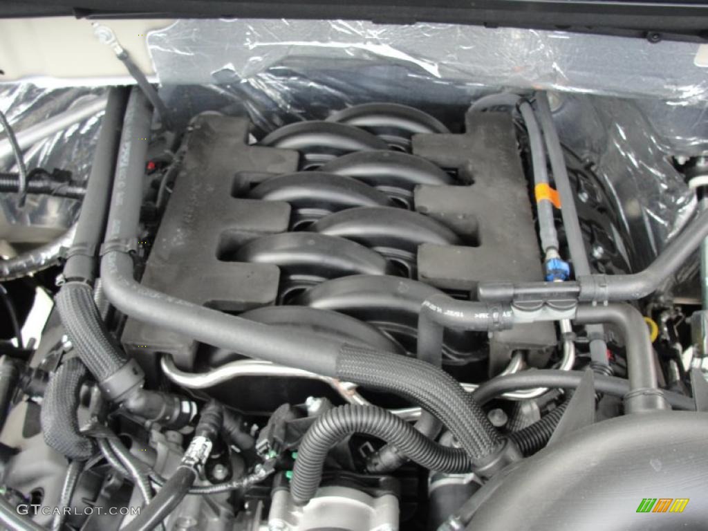 2011 Ford F150 XLT SuperCrew 5.0 Liter Flex-Fuel DOHC 32-Valve Ti-VCT V8 Engine Photo #46201712