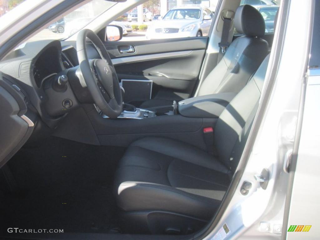 Graphite Interior 2011 Infiniti G 37 Journey Sedan Photo #46201757