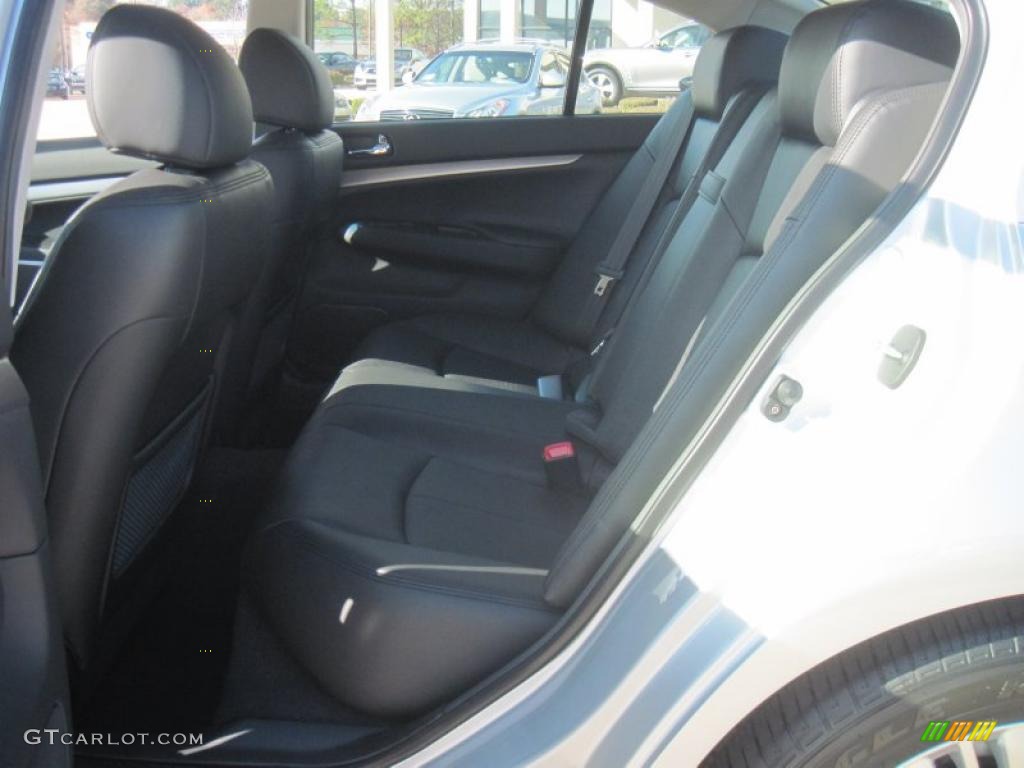 Graphite Interior 2011 Infiniti G 37 Journey Sedan Photo #46201769