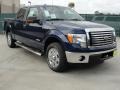 Dark Blue Pearl Metallic 2011 Ford F150 XLT SuperCrew Exterior