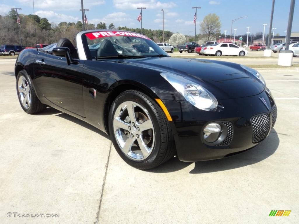 Mysterious Black 2007 Pontiac Solstice GXP Roadster Exterior Photo #46202702