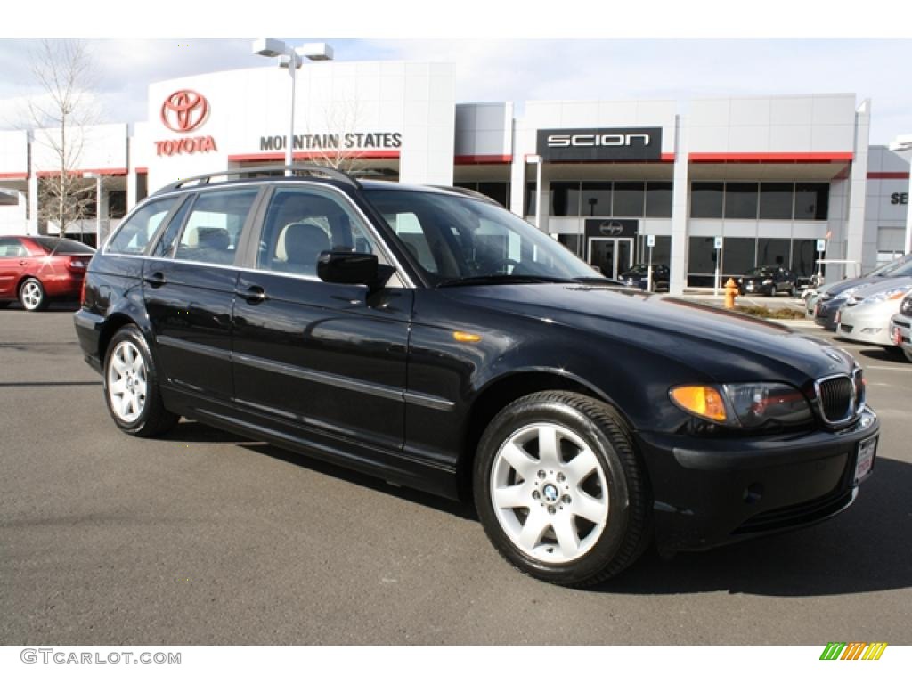 Jet Black BMW 3 Series