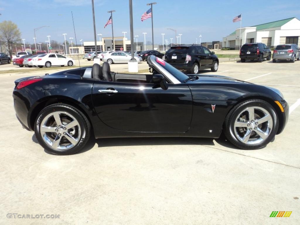 Mysterious Black 2007 Pontiac Solstice GXP Roadster Exterior Photo #46202720