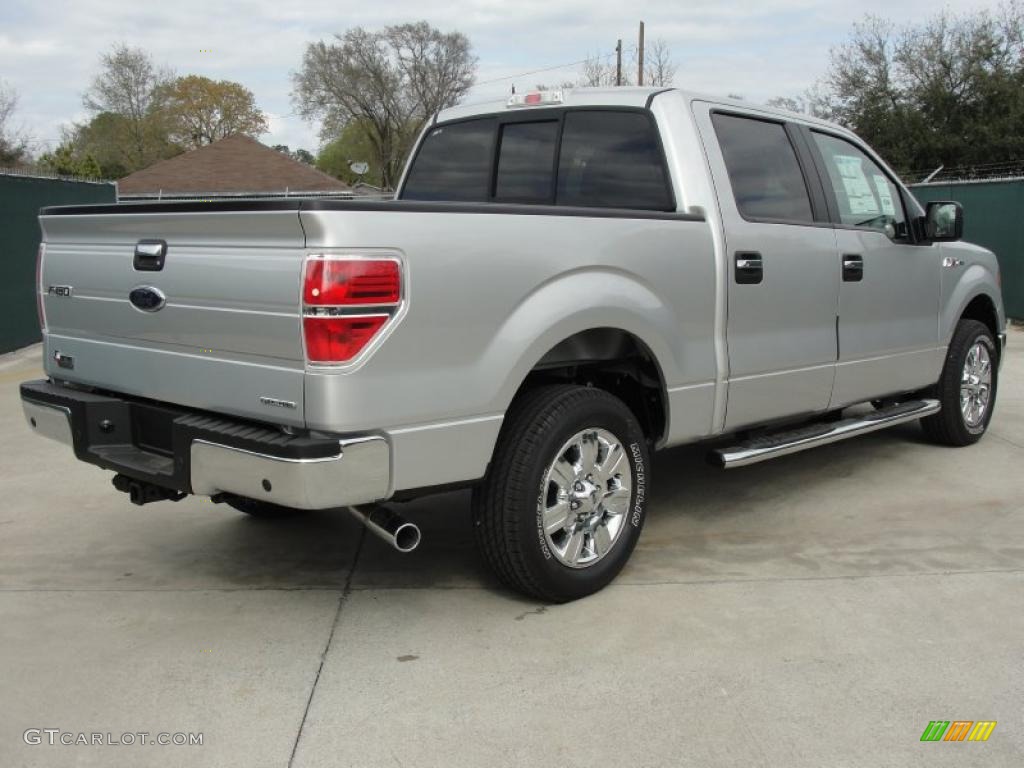 Ingot Silver Metallic 2011 Ford F150 XLT SuperCrew Exterior Photo #46202801