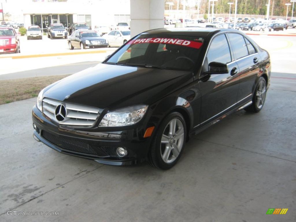 Black Mercedes-Benz C