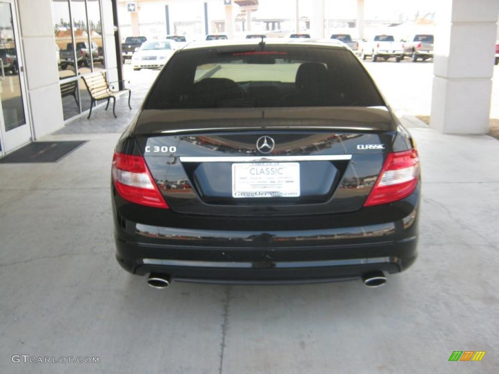 2010 C 300 Sport - Black / Black photo #3