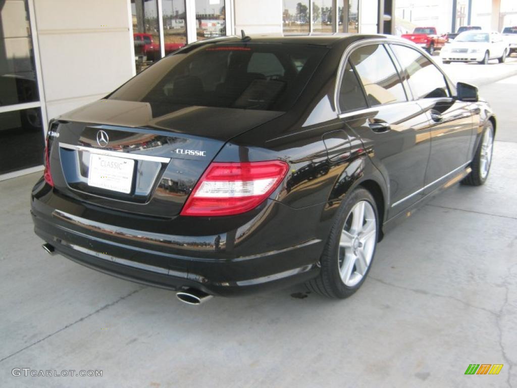 2010 C 300 Sport - Black / Black photo #4