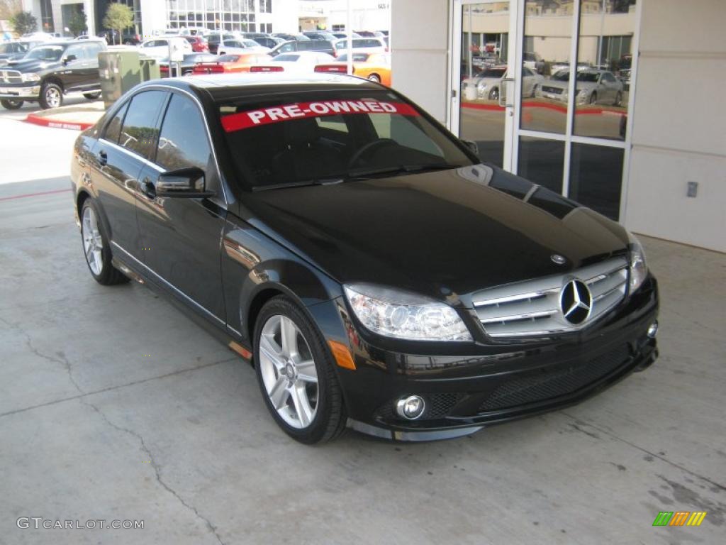 2010 C 300 Sport - Black / Black photo #6