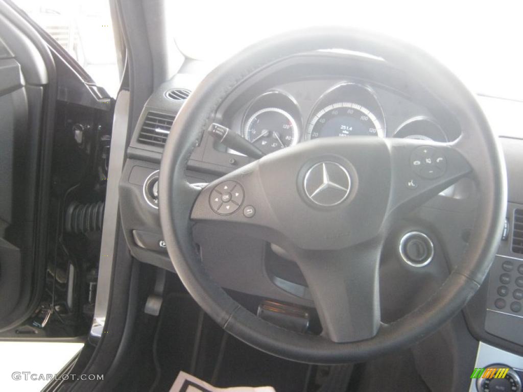 2010 C 300 Sport - Black / Black photo #9