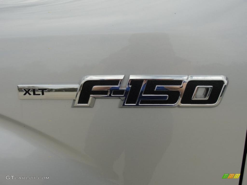 2011 F150 XLT SuperCrew - Ingot Silver Metallic / Steel Gray photo #13