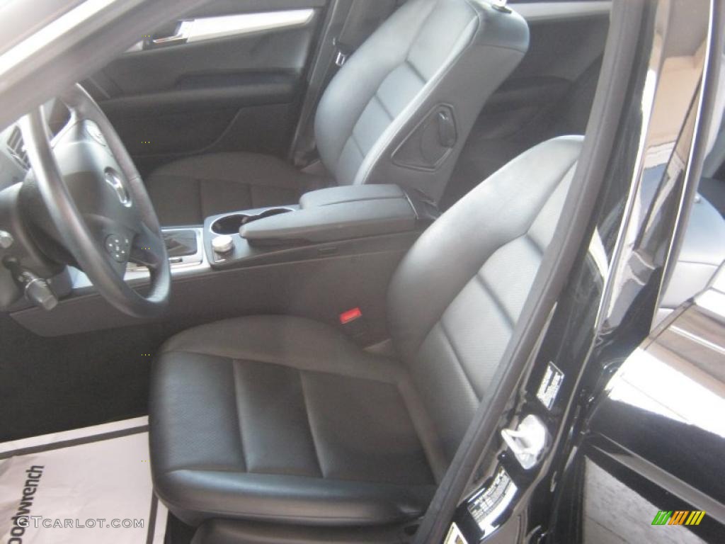 2010 C 300 Sport - Black / Black photo #13