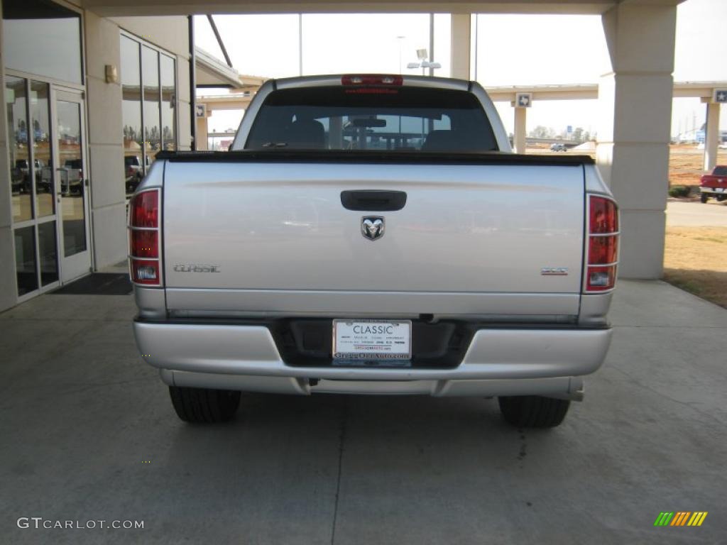 2005 Ram 1500 SLT Road Runner Quad Cab - Bright Silver Metallic / Dark Slate Gray photo #3