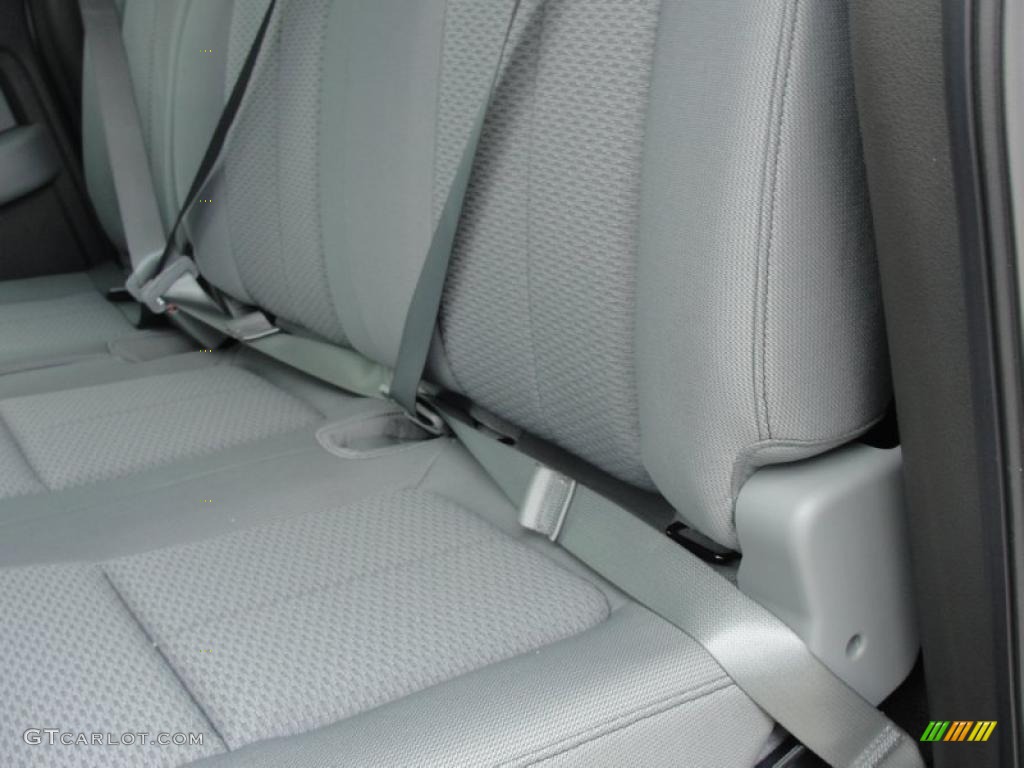 Steel Gray Interior 2011 Ford F150 XLT SuperCrew Photo #46204052