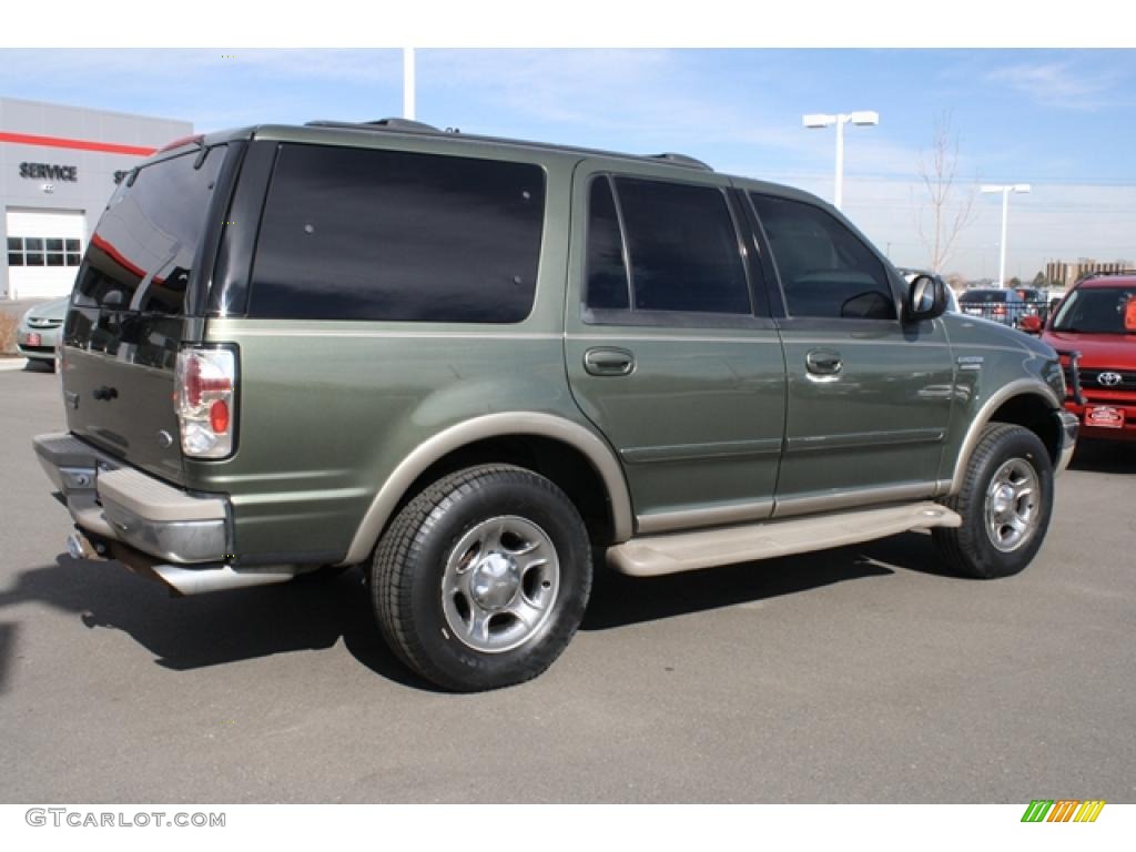 Estate Green Metallic 2000 Ford Expedition Eddie Bauer 4x4 Exterior Photo #46204055