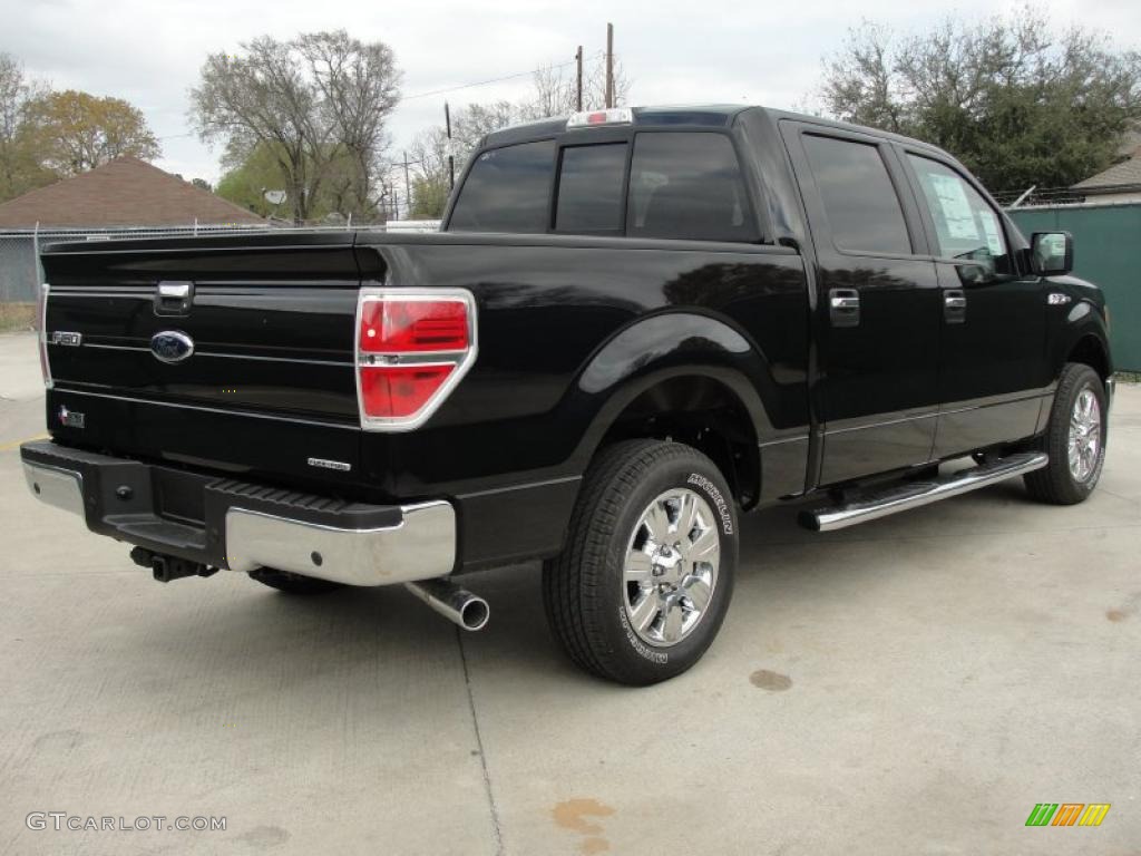 Tuxedo Black Metallic 2011 Ford F150 XLT SuperCrew Exterior Photo #46204262