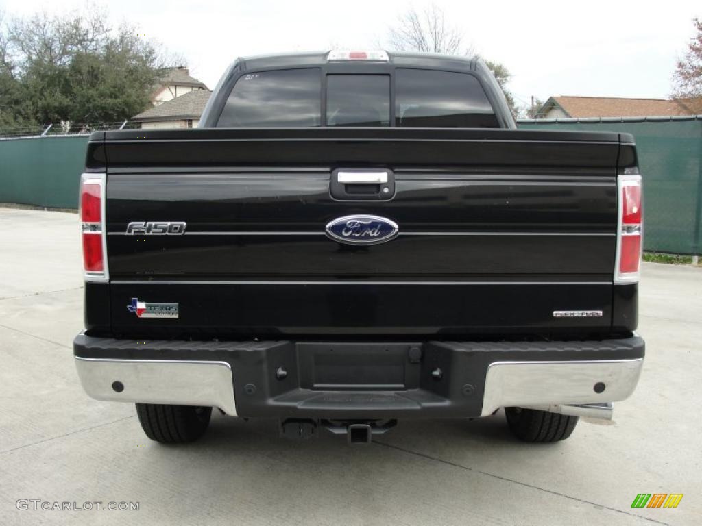 Tuxedo Black Metallic 2011 Ford F150 XLT SuperCrew Exterior Photo #46204271