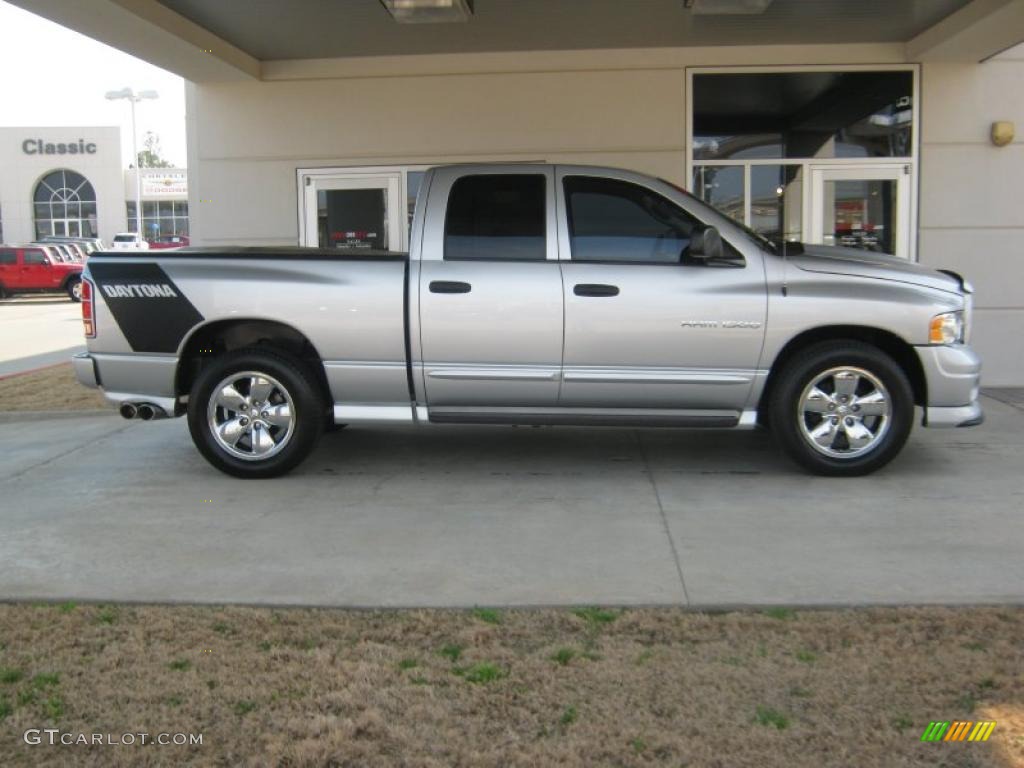 2005 Ram 1500 SLT Road Runner Quad Cab - Bright Silver Metallic / Dark Slate Gray photo #5
