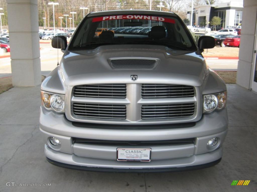 2005 Ram 1500 SLT Road Runner Quad Cab - Bright Silver Metallic / Dark Slate Gray photo #7