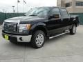2011 Tuxedo Black Metallic Ford F150 XLT SuperCrew  photo #7
