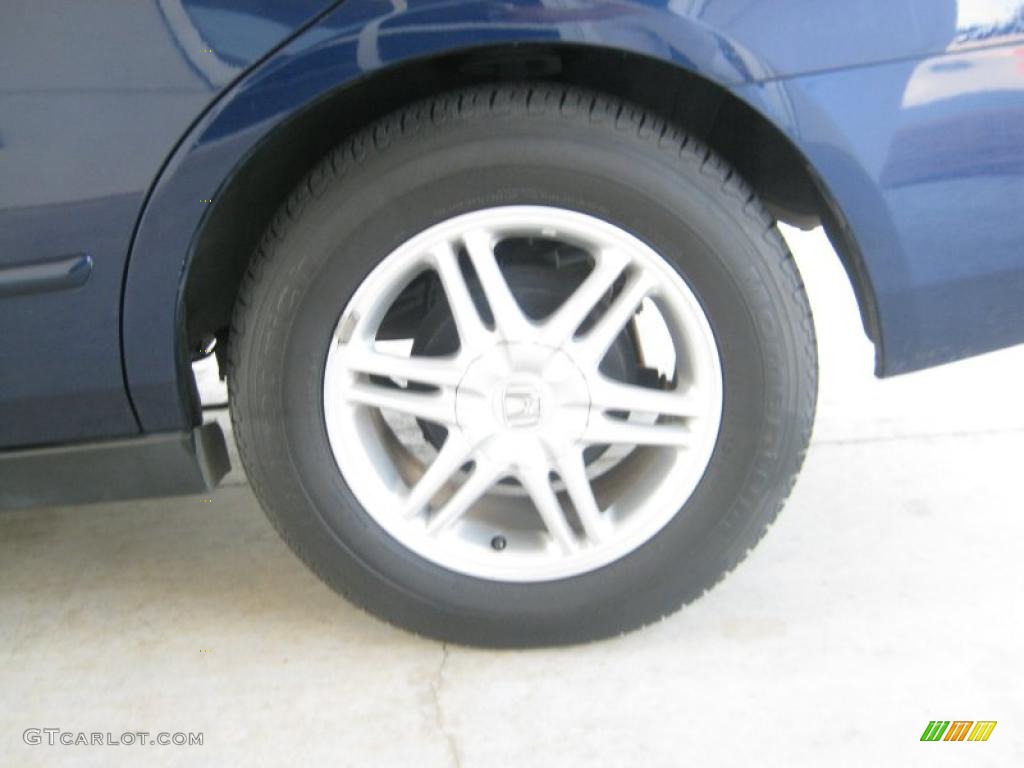 2003 Accord DX Sedan - Eternal Blue Pearl / Gray photo #19