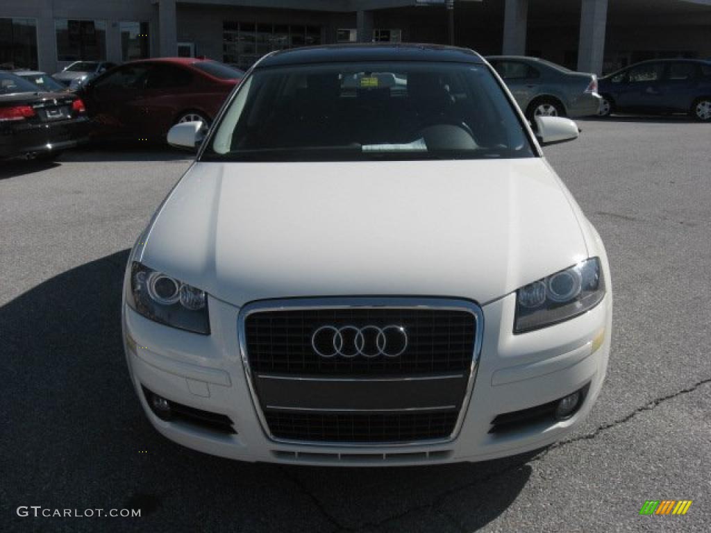 2006 A3 2.0T - Arctic White / Black photo #3