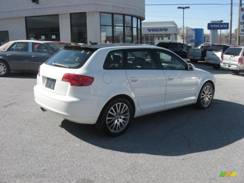 2006 A3 2.0T - Arctic White / Black photo #6