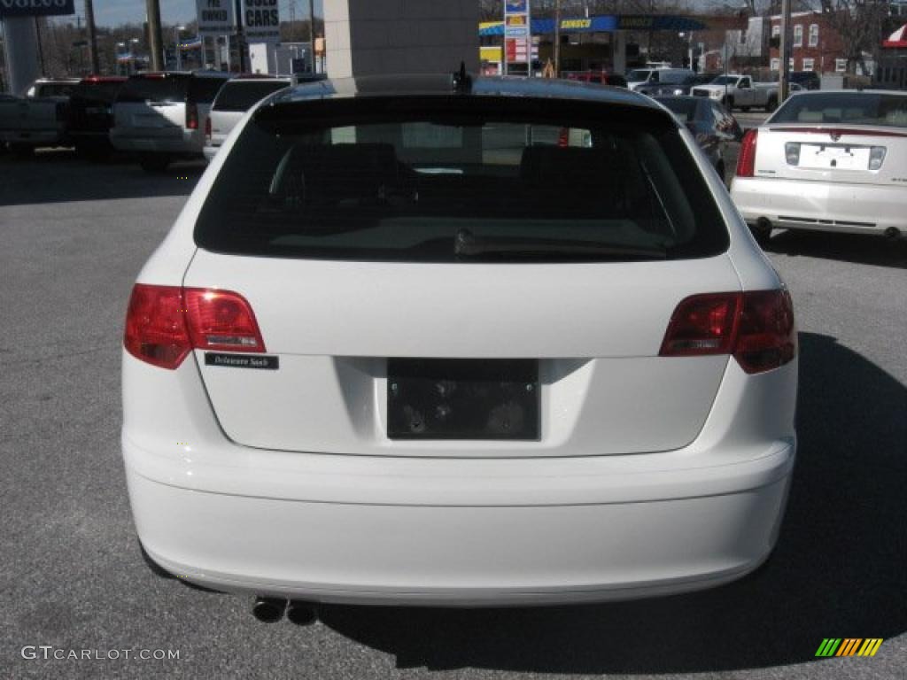 2006 A3 2.0T - Arctic White / Black photo #7