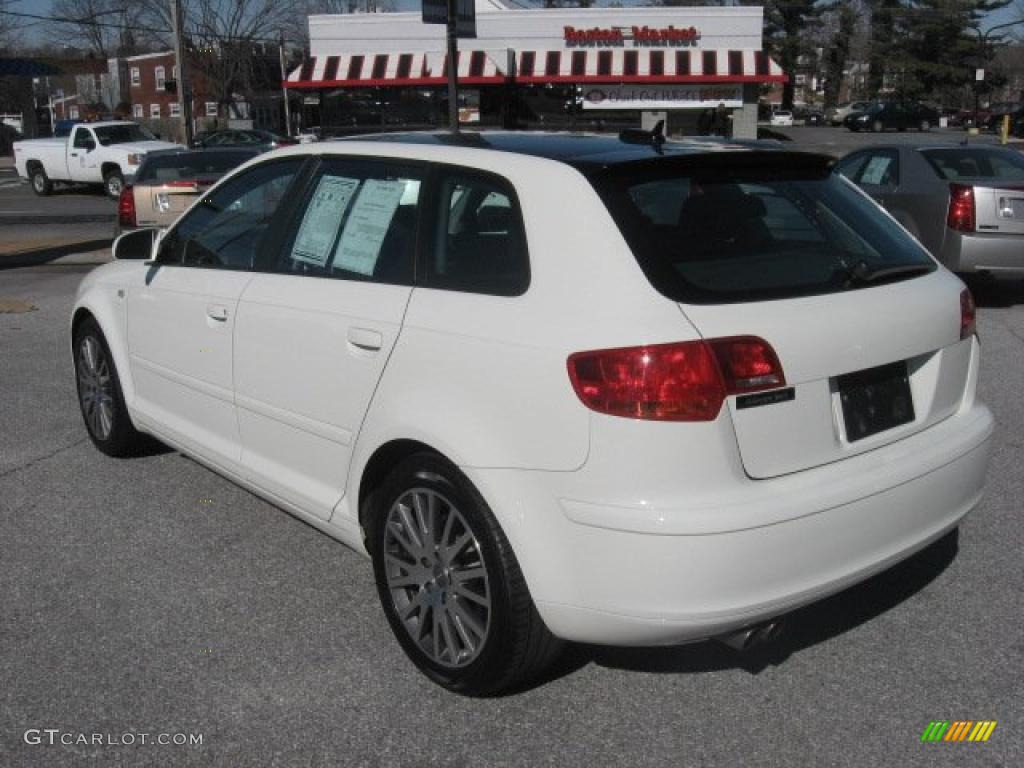 2006 A3 2.0T - Arctic White / Black photo #9