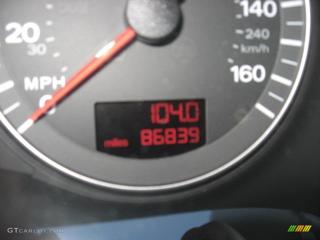 2006 A3 2.0T - Arctic White / Black photo #14