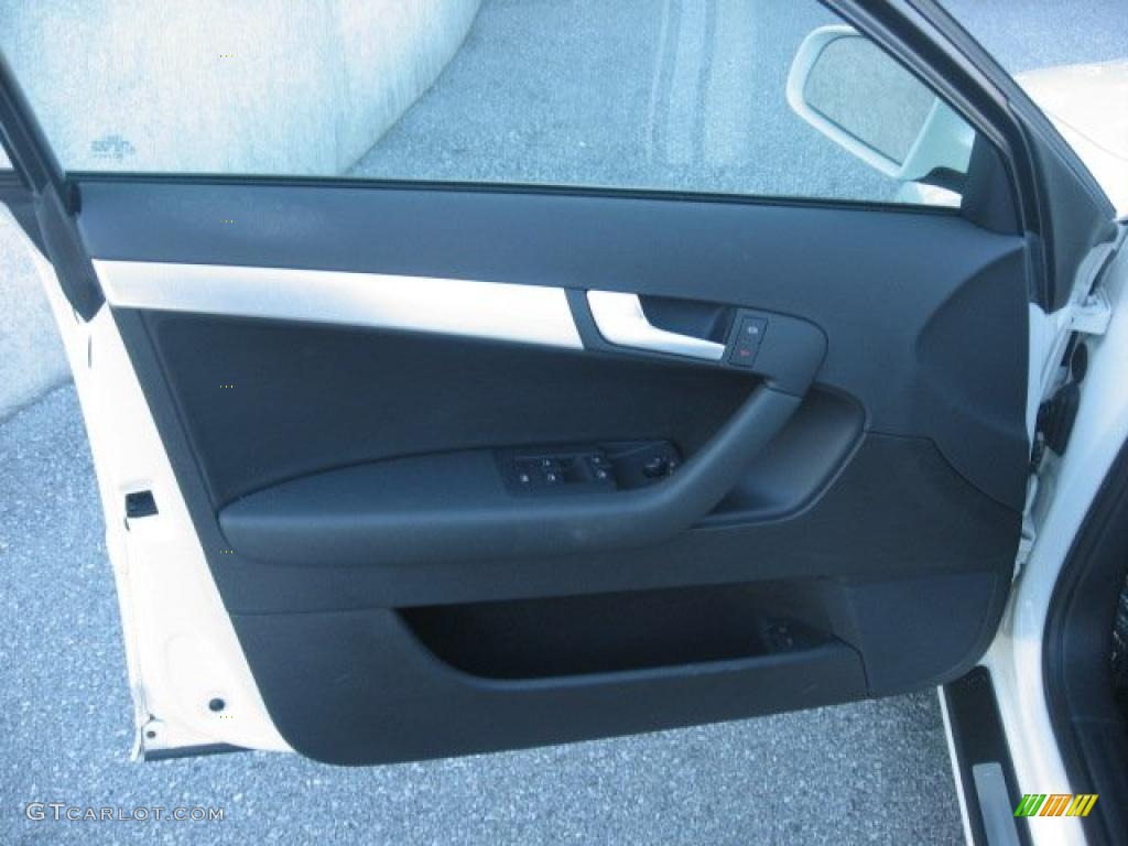 2006 Audi A3 2.0T Black Door Panel Photo #46204829