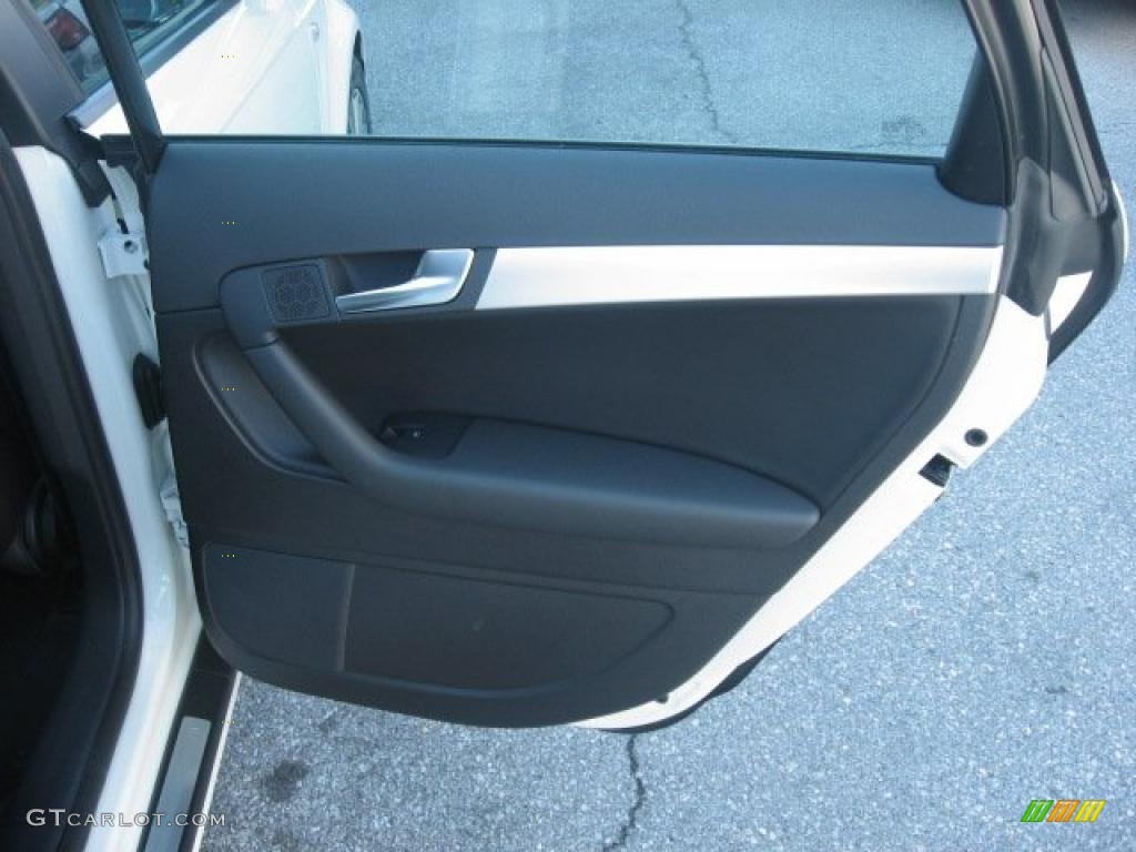 2006 Audi A3 2.0T Black Door Panel Photo #46204847