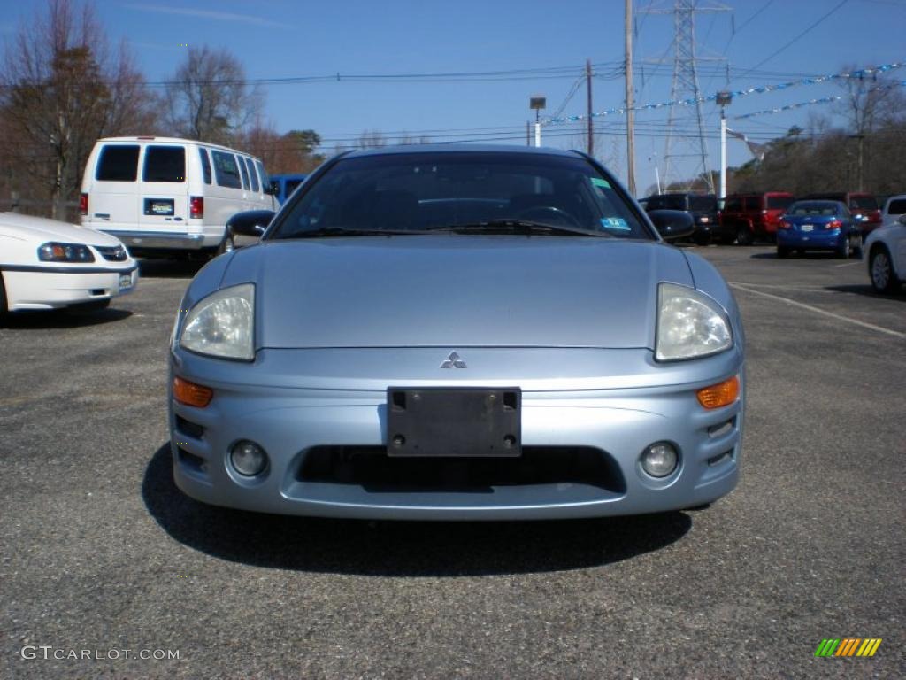 2003 Eclipse GS Coupe - Steel Blue Pearl / Midnight photo #2