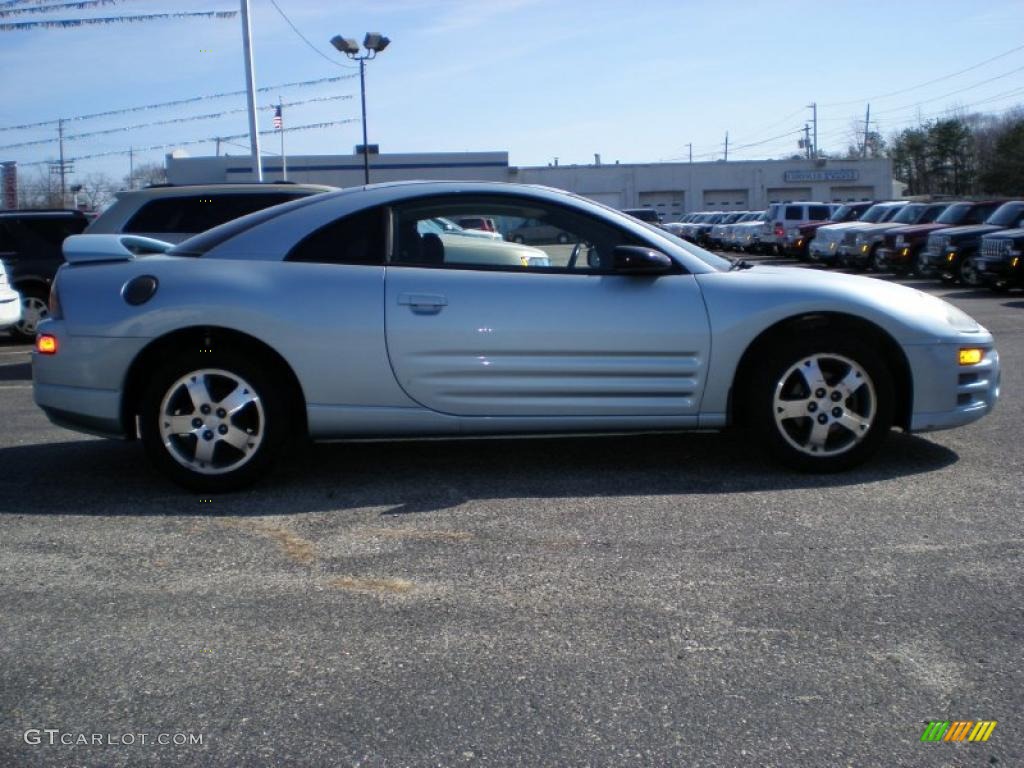 2003 Eclipse GS Coupe - Steel Blue Pearl / Midnight photo #4