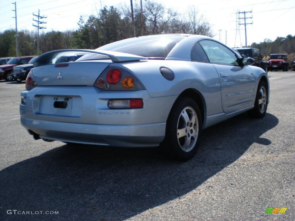 2003 Eclipse GS Coupe - Steel Blue Pearl / Midnight photo #5