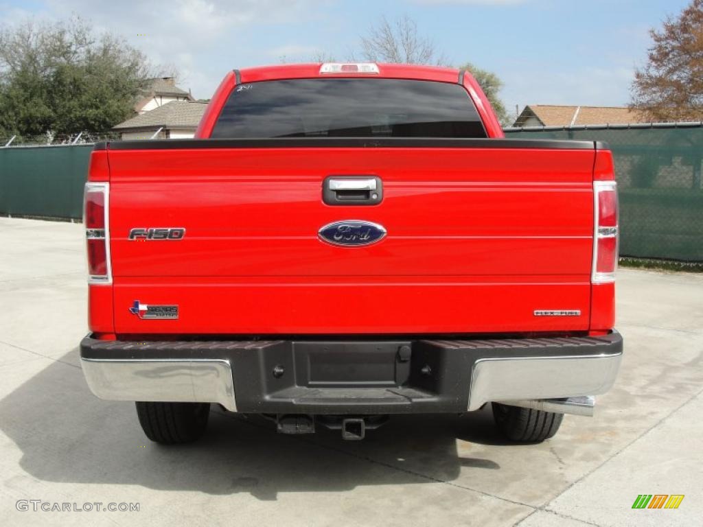 Race Red 2011 Ford F150 XLT SuperCrew Exterior Photo #46207178