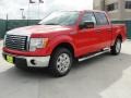 2011 Race Red Ford F150 XLT SuperCrew  photo #7