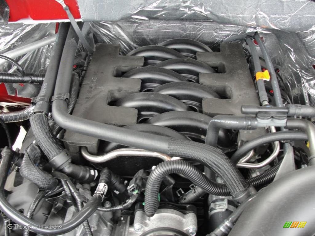 2011 Ford F150 XLT SuperCrew 5.0 Liter Flex-Fuel DOHC 32-Valve Ti-VCT V8 Engine Photo #46207403