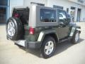 2008 Jeep Green Metallic Jeep Wrangler Sahara 4x4  photo #2