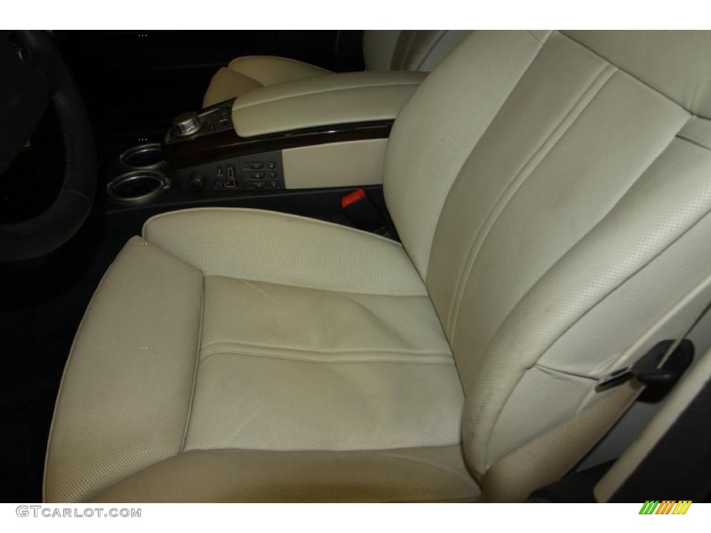 2008 7 Series 750Li Sedan - Monaco Blue Metallic / Cream Beige photo #6
