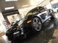 2011 Basalt Black Metallic Porsche 911 Turbo Coupe  photo #1