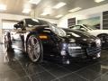2011 Basalt Black Metallic Porsche 911 Turbo Coupe  photo #4